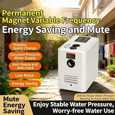 Permanent Magnet Variable Frequency Booster Pump